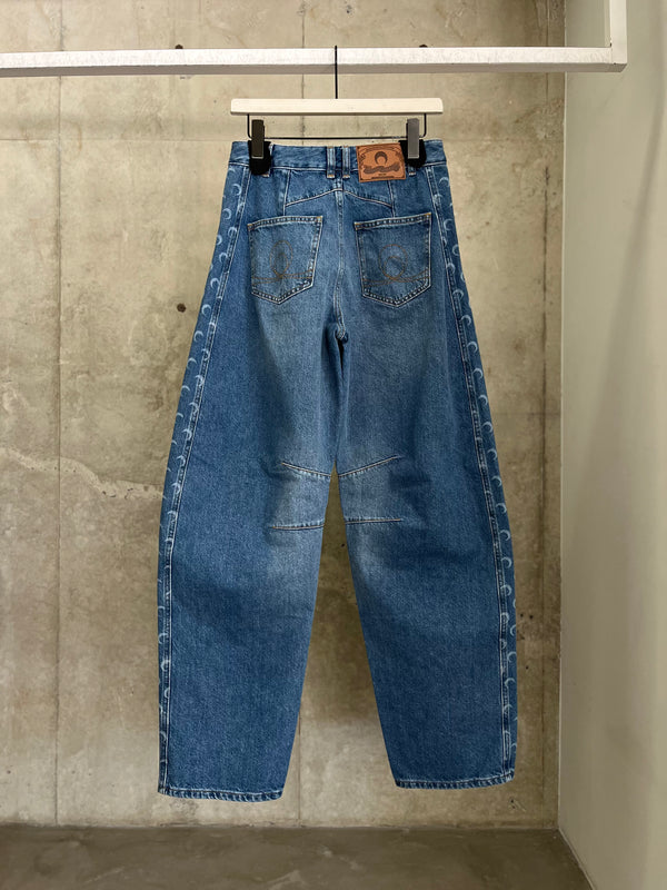 【WPA174ACDEN0002】LIGHT BLUE DENIM BAGGY JEANS LIGHT BLUE