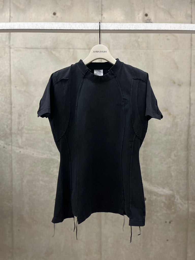 CUT-UP BABY T-SHIRT BLACK