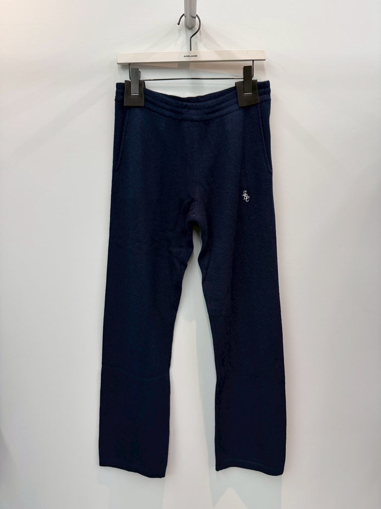 SRC CASHMERE TROUSERS NAVY