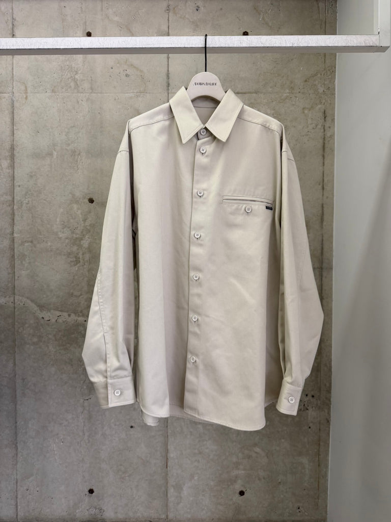 【SH0DT0039M35729102】Long-sleeved Shirt BEIGE