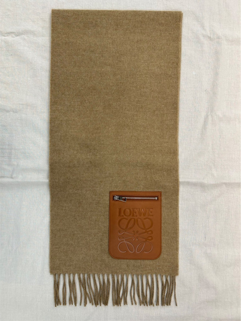 28X180 SCARF BEIGE