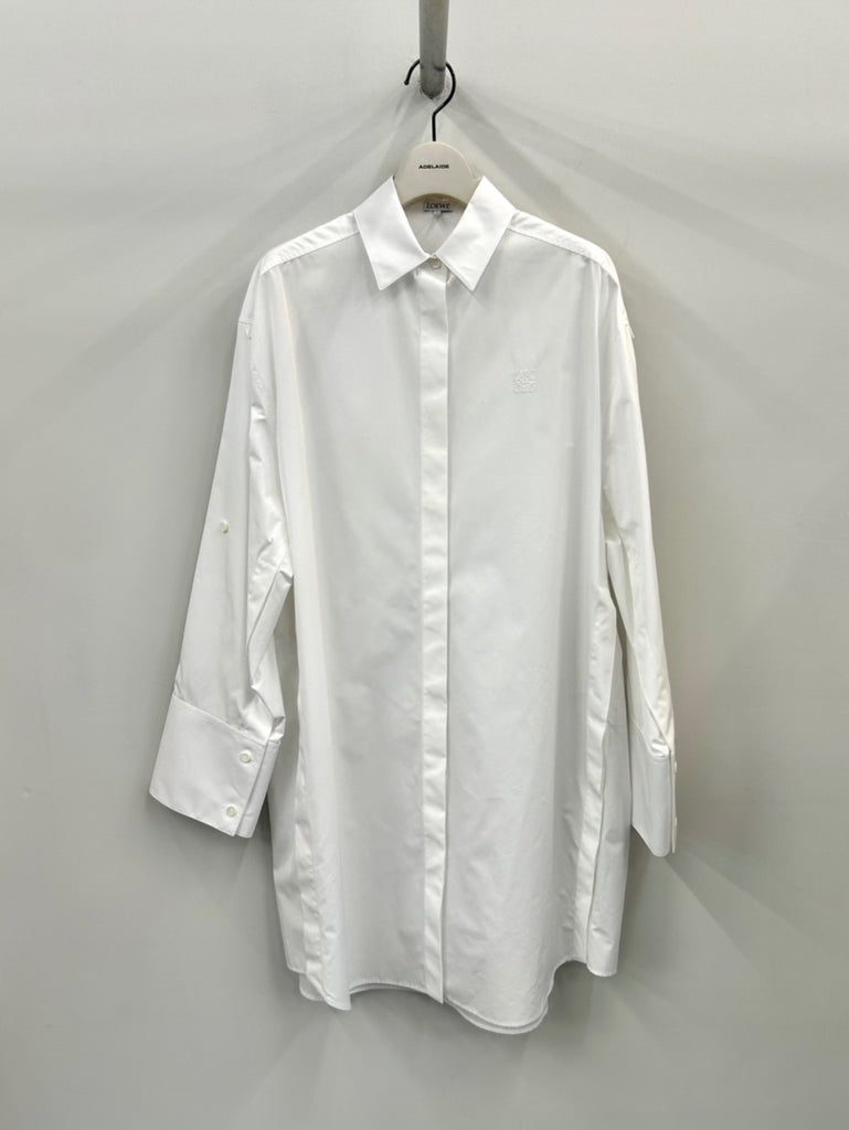 SHIRT DRESS WHITE