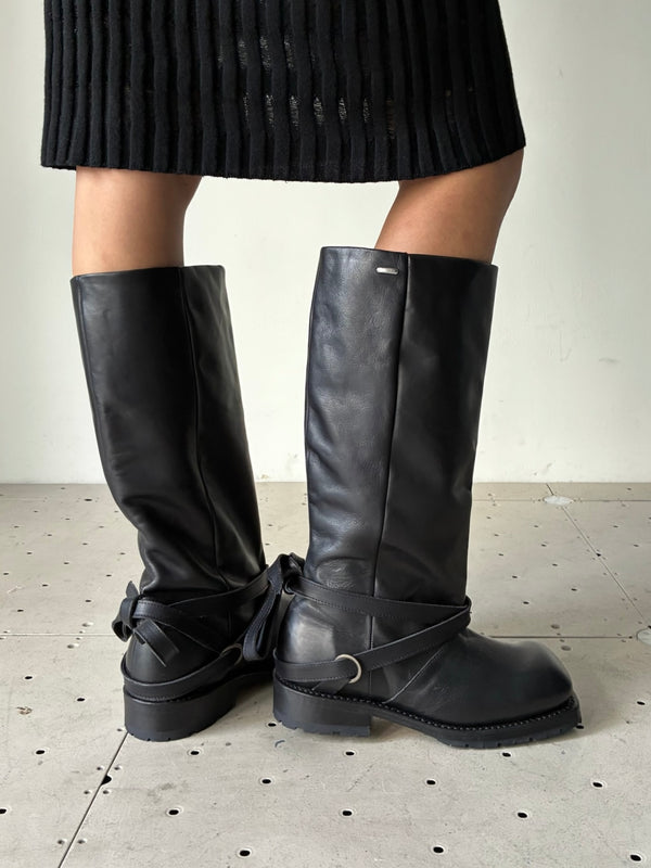HIGH ENGINE BOOT BLACK
