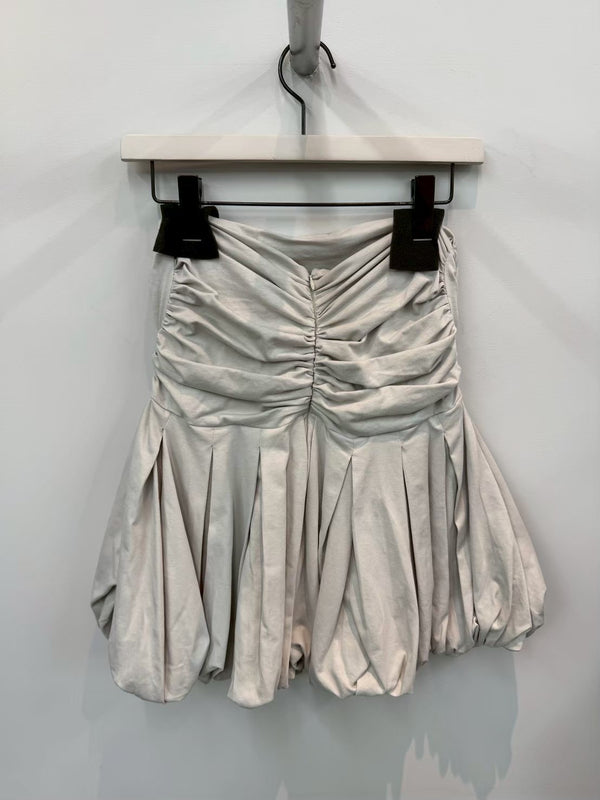 【33RR0QAJAR-J】QAJAR-J SKIRT GREY