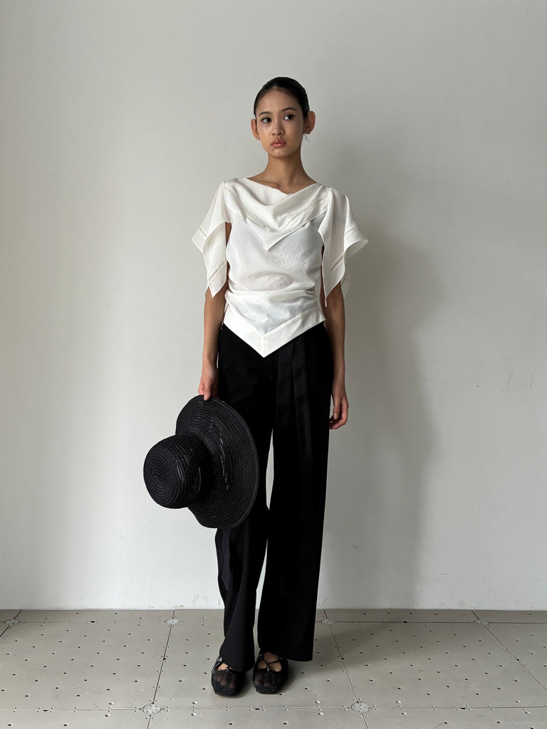 HAT フェティコ ハット fetico FLARED 帽子 | NYLON - FETICO ⁄ STRAW