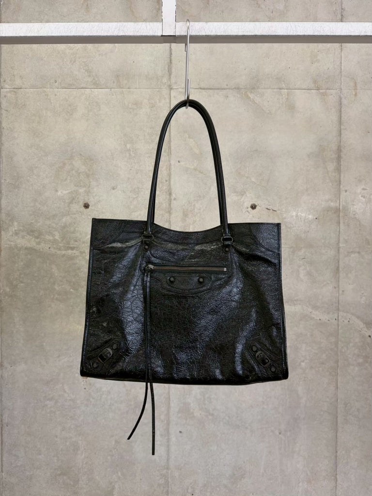 【846921-2ABEK-1000】LE CITY TOTE M BLACK