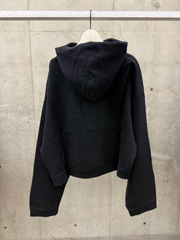 【MH27HD226B】ATHLETIC LOGO HOODIE BLACK