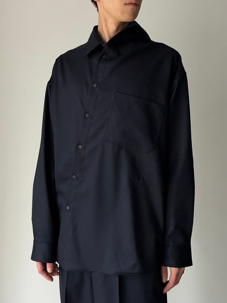 LA CHEMISE CUADRO ML NAVY