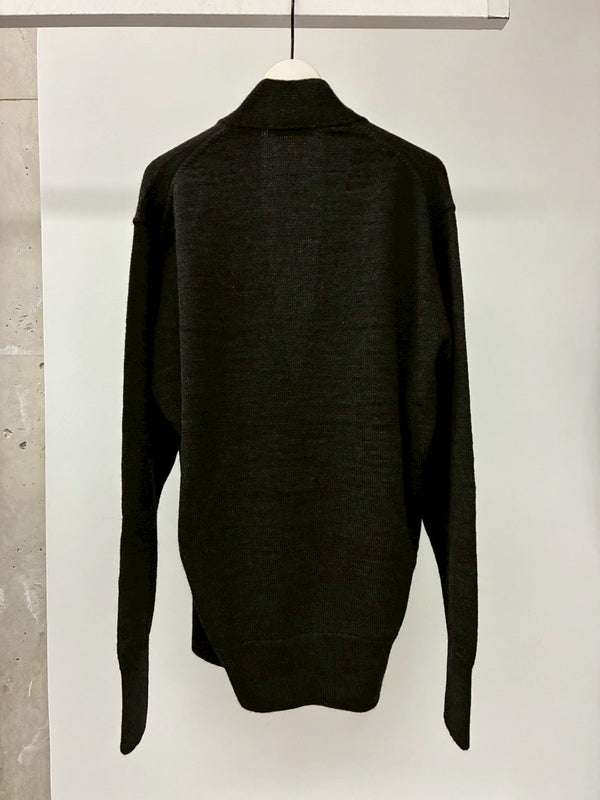 WRAP CARDIGAN BLACK
