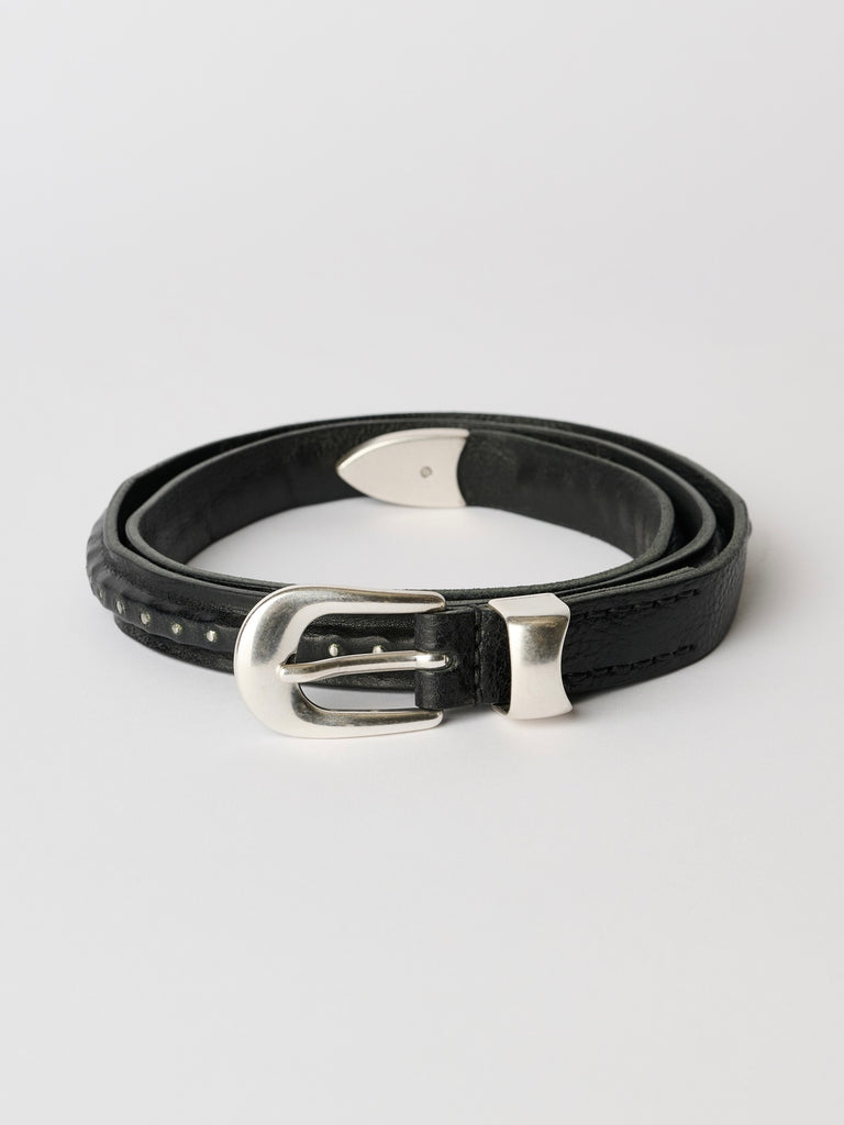 【A4268BCB】2 CM BULLET CHAIN BELT BLACK