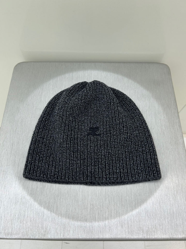 AC LIGHT WOOL BEANIE GREY