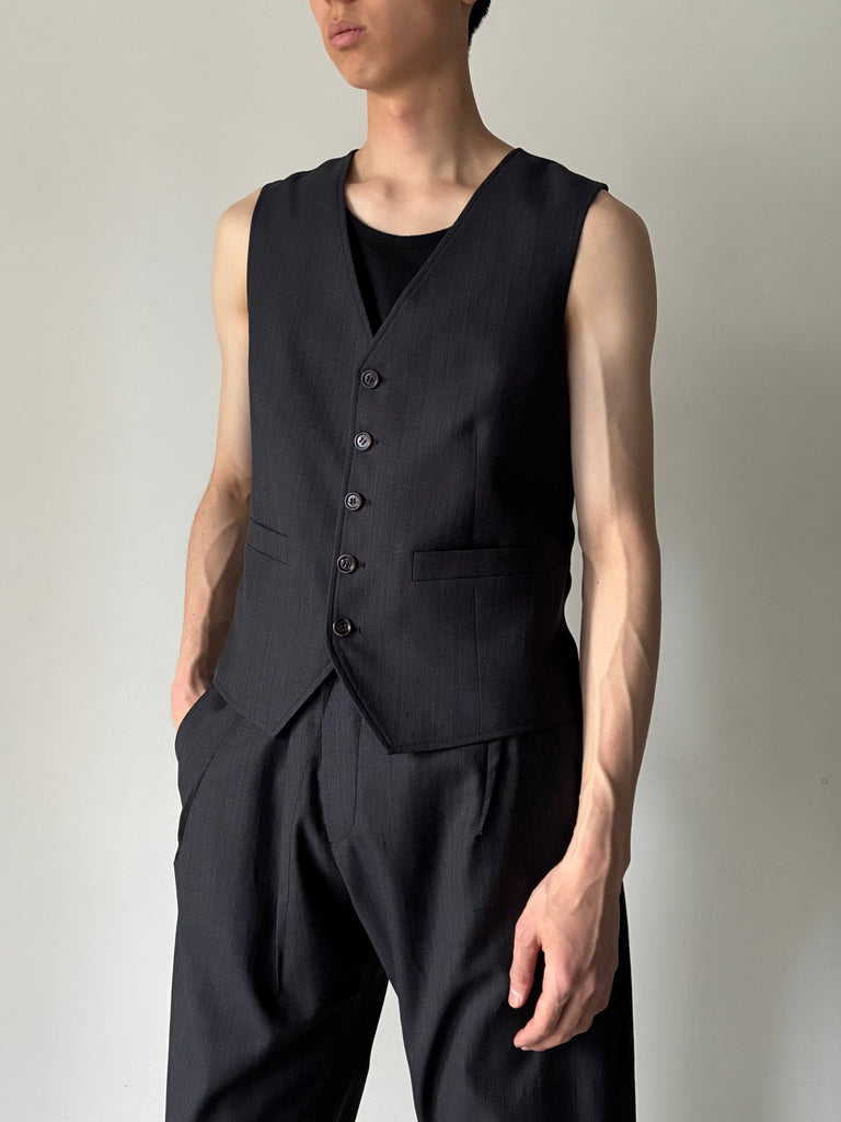 【SH0FB0022M35743001F】GILET BLACK
