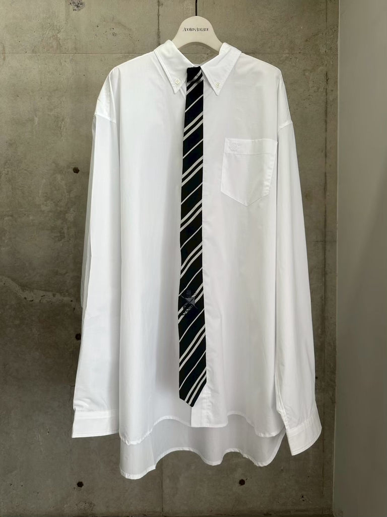 TIE SHIRT WHITE