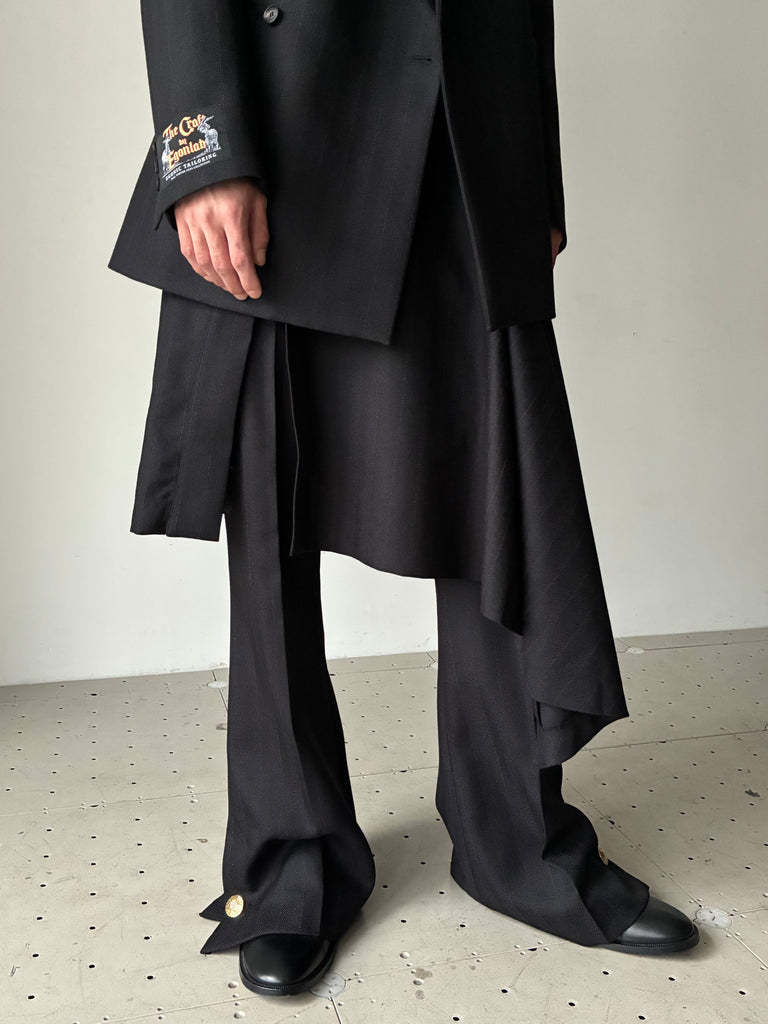 【問い合わせ商品】TAILORING SKIRT BLACK