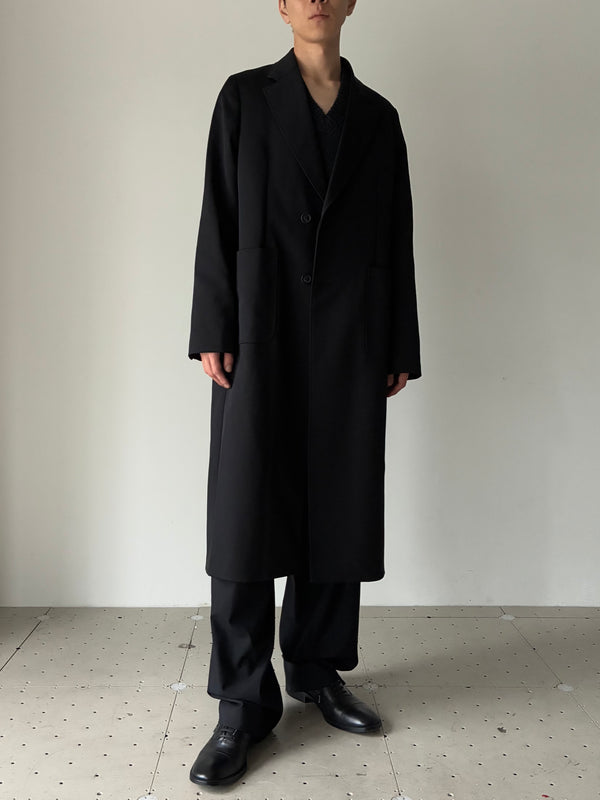 ROBE OVERCOAT BLACK