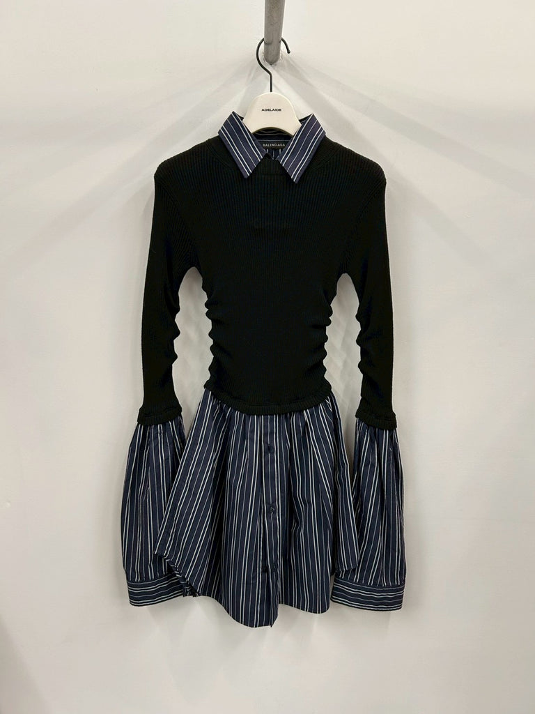 LAYERED SWETER BLACK