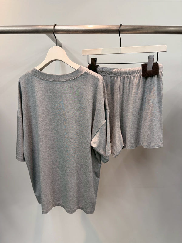 Collagen S/S Pajama Set GREY