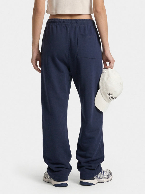 【33SR02PA07176269BL106】Vendome LA Embroidered Wide Sweatpant NAVY