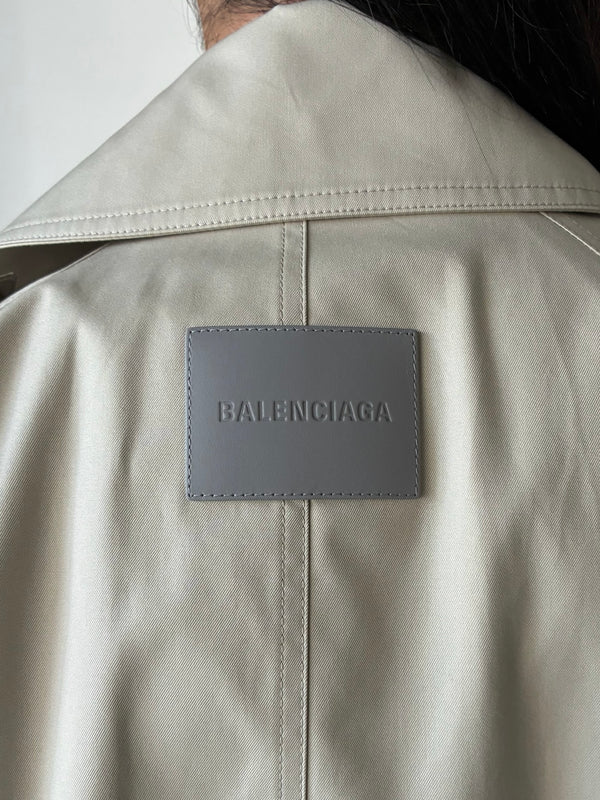 【872299-TKP07-9710】Dble Breast Trchcoat BEIGE