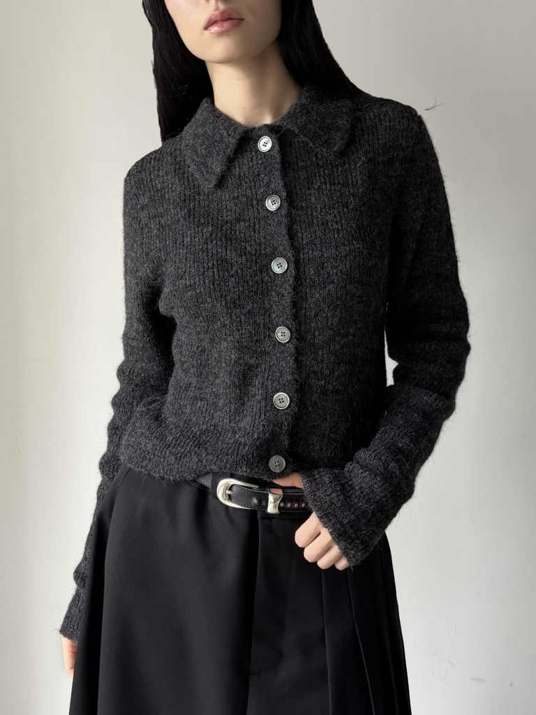 【W2263MCM】MAZZY POLO CHARCOAL