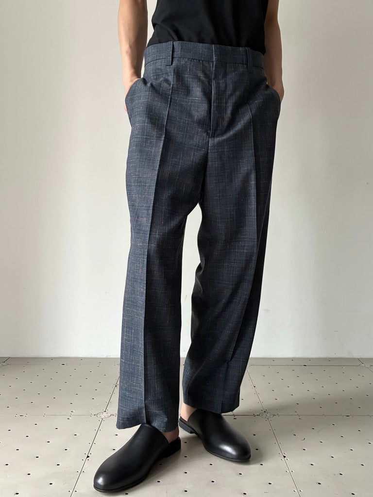 【J22KA0336J40297968】TROUSER 206 AW 23 BLUE