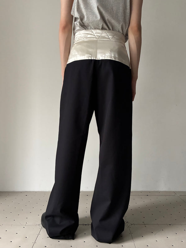 【問い合わせ商品】PABLO 3302 M.W.PANTS BLACK