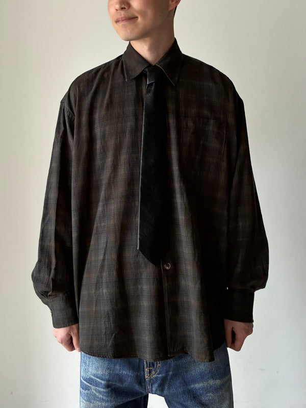 【M4262BMC】BORROWED SHIRT GREEN