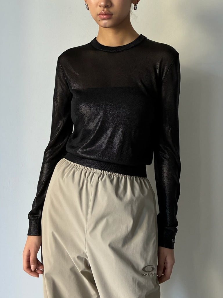 CREWNECK SWEATER BLACK