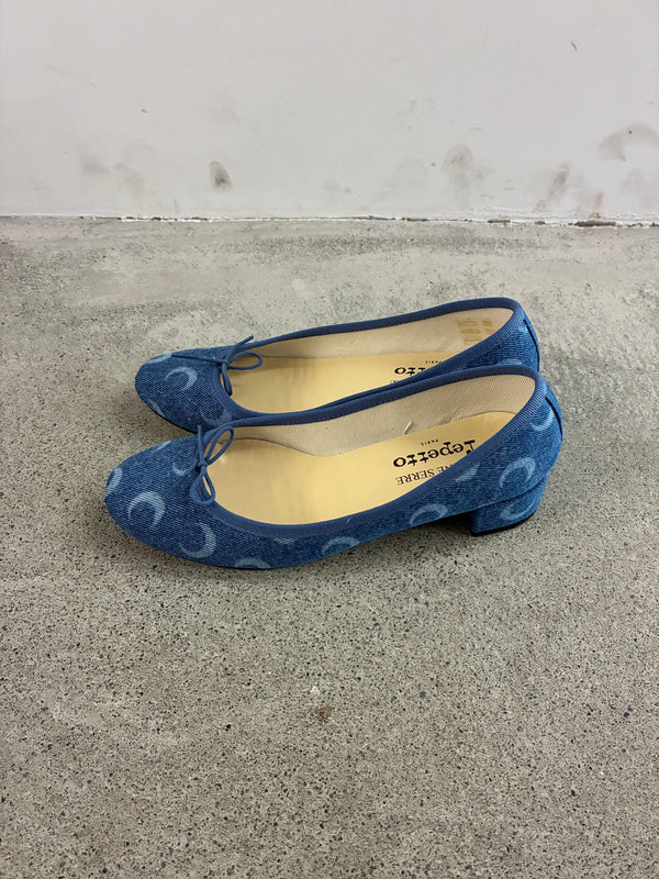 MOON LASER DENIM REPETTO CAMILLE	 BLUE