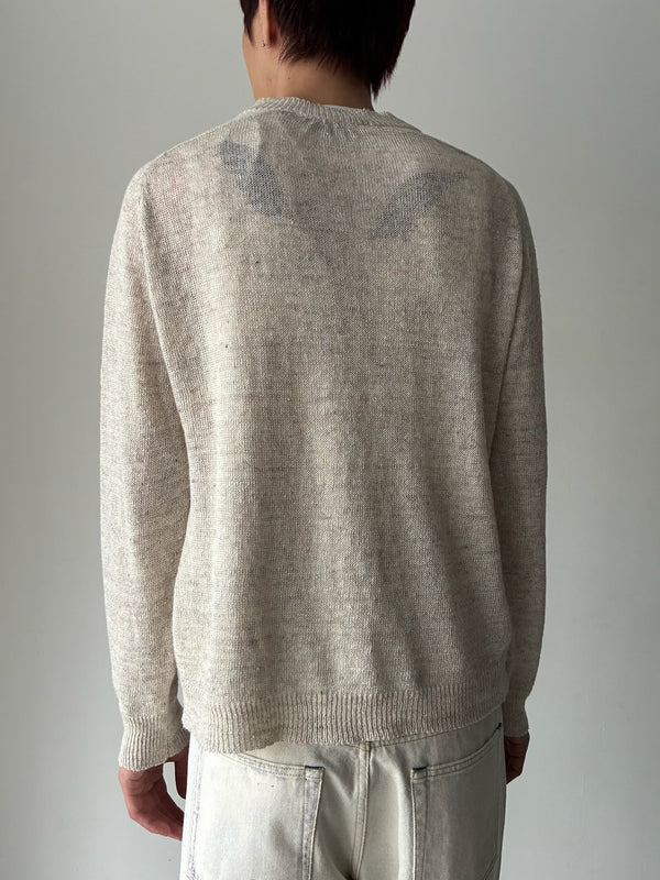 RUE V-NECK OFF WHITE