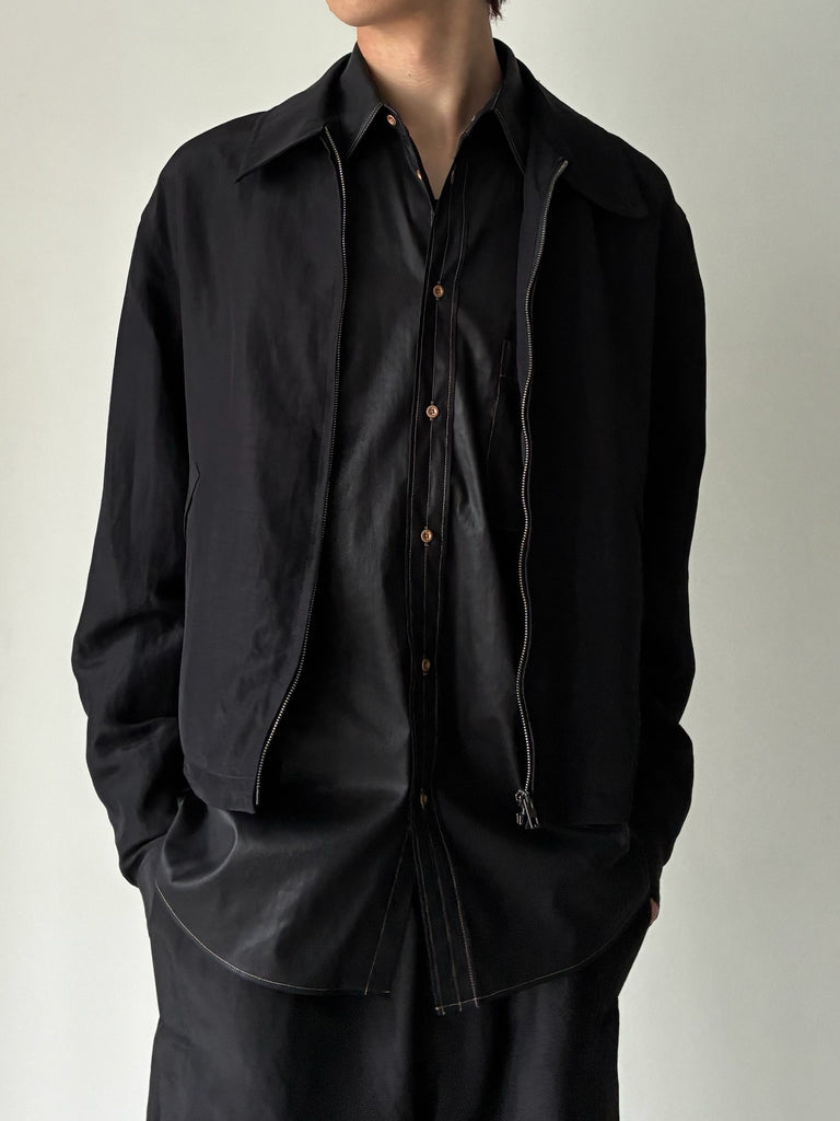 【OW1231 LF1022】SHORT BLOUSON BLACK