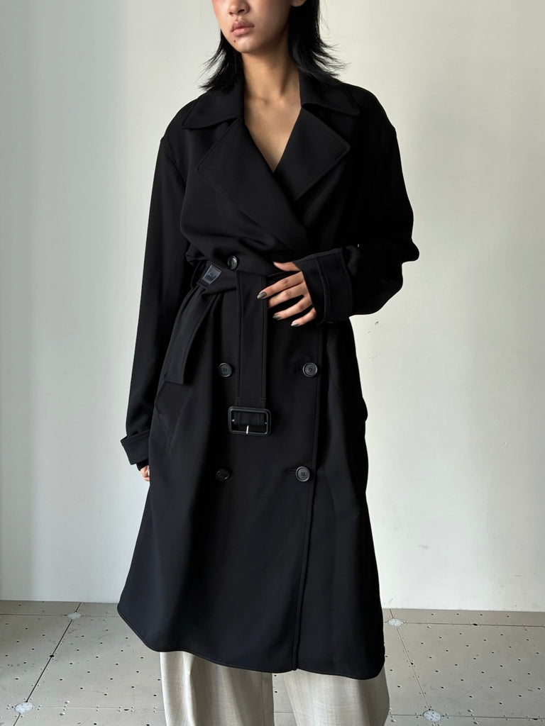 TRENCH COAT BLACK