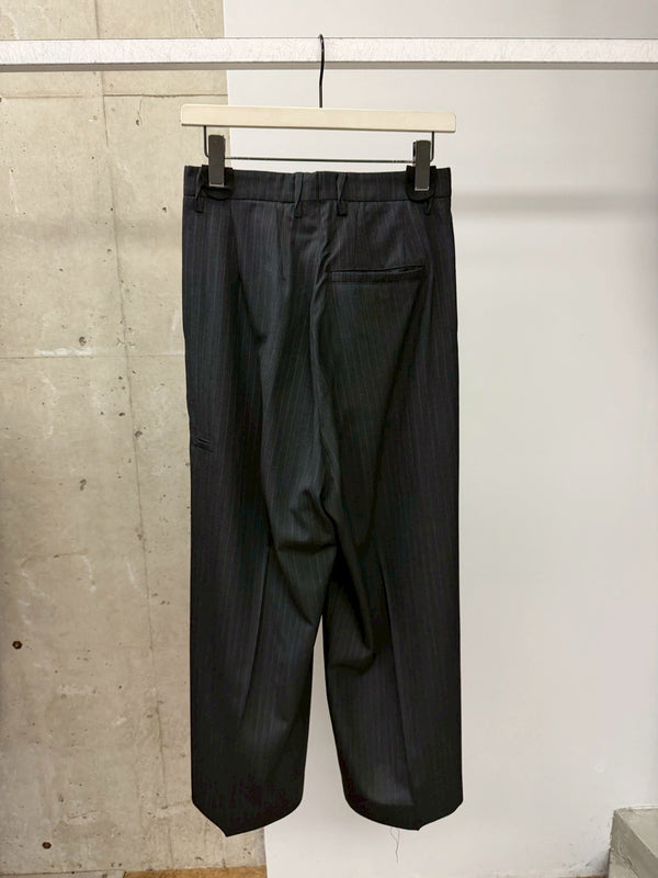 RED ANGEL WIDE TROUSERS BLACK