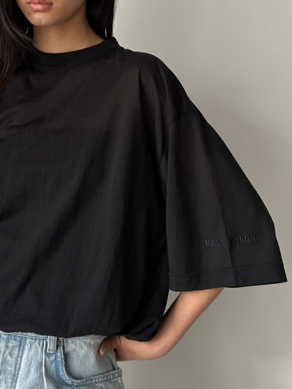 OVERSIZED T-SHIRT BLACK