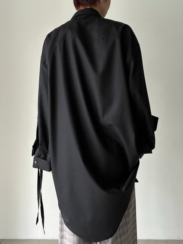 【SS26-0021-999】M.Y. SHIRT 1 L BLACK