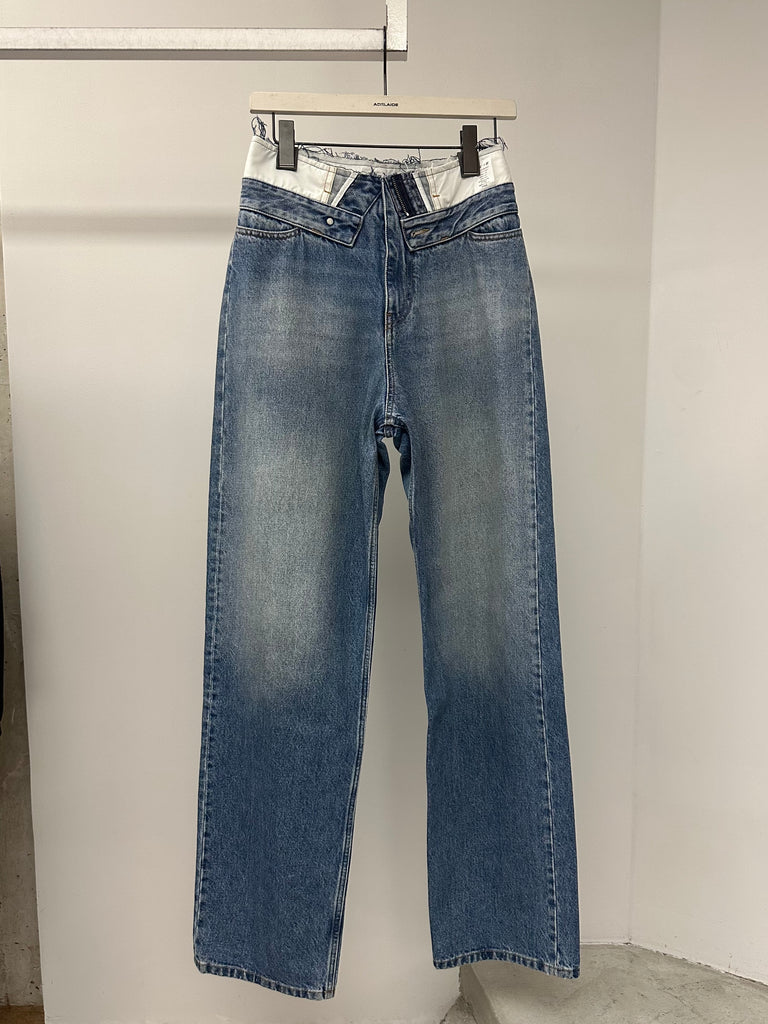 【S52LA0271M30058965】PANTS 5 POCKETS BLUE