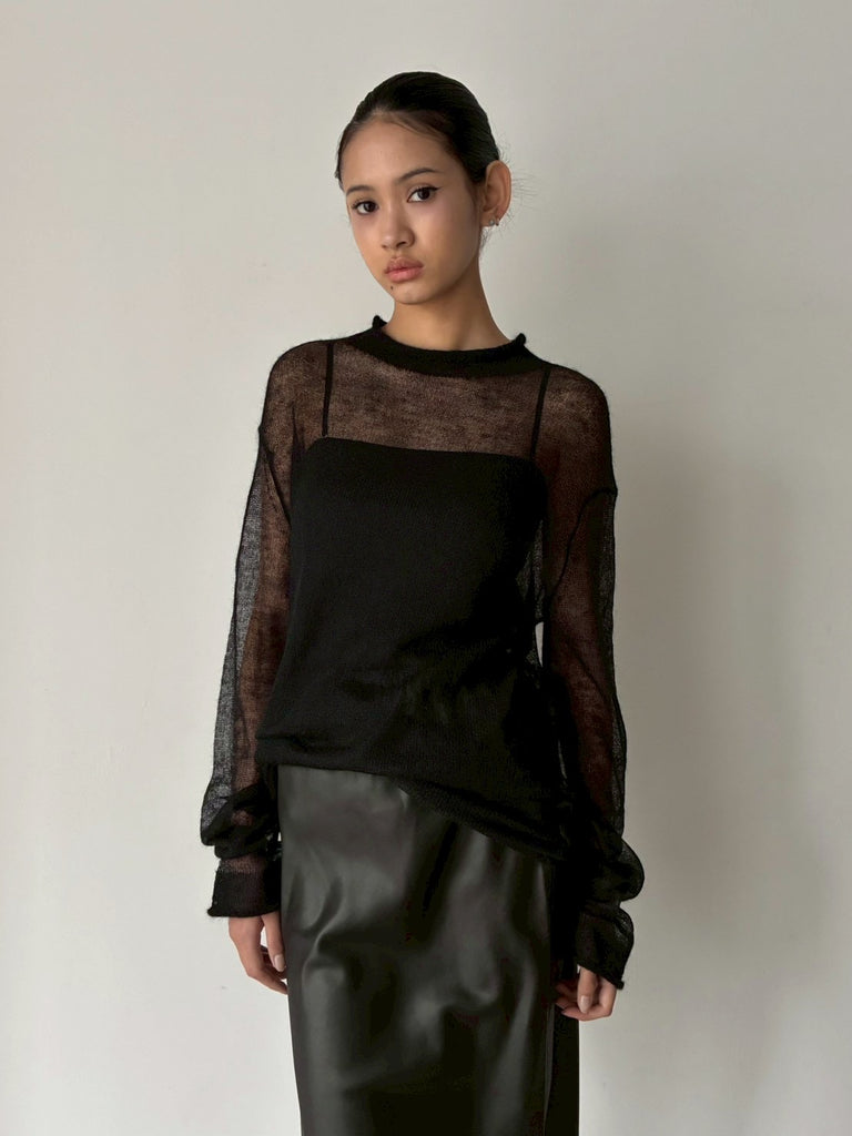 LANKY BLOUSE BLACK