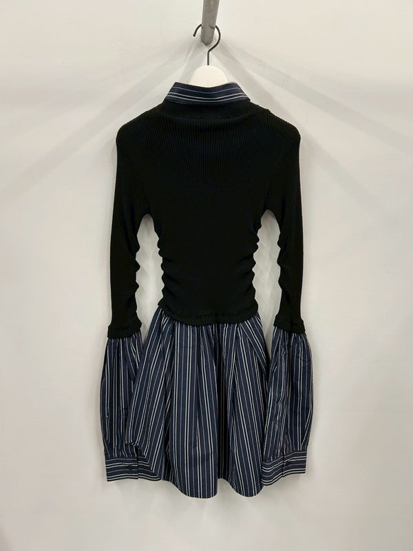 LAYERED SWETER BLACK