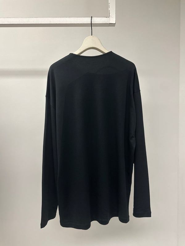 【TS0019 LJ1055】LS T-SHIRT NAVY