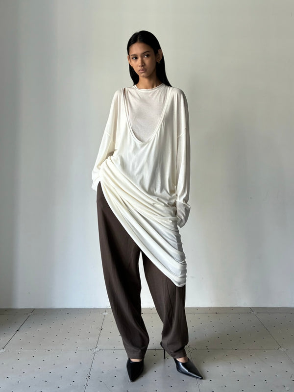 【34GS01DRESS10】ISADORA DRESS WHITE