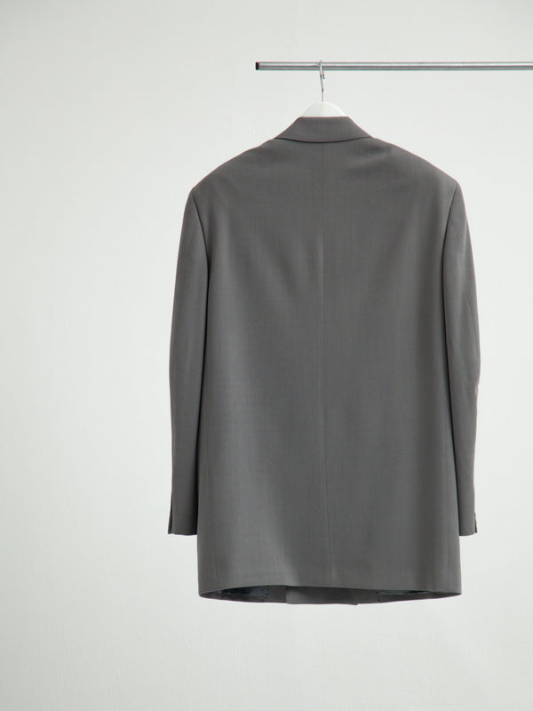 【S26AW08JKT-W】OPEN PLACKET JACKET GREY
