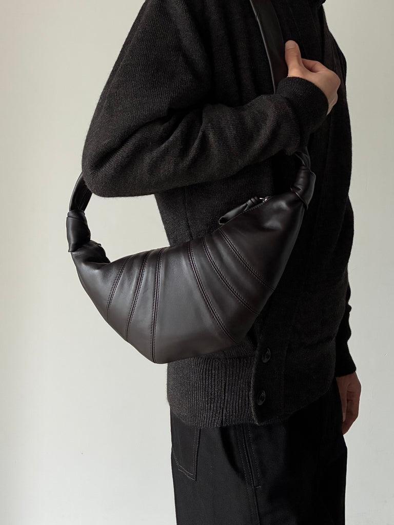 SMALL CROISSANT BAG BROWN