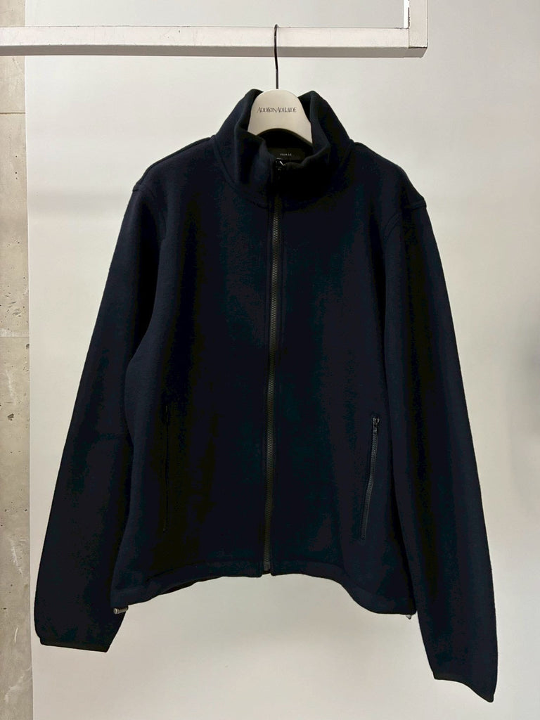 EVERYDAY FLEECE JACKET IN WOOL/NYLON NAVY