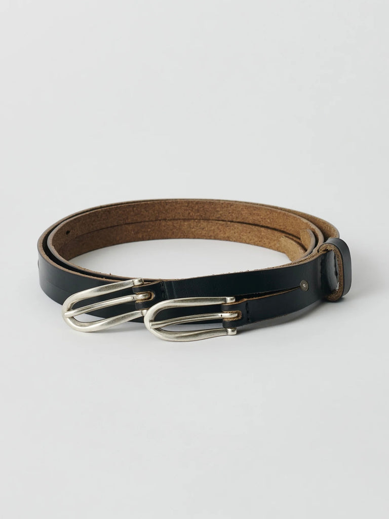 【A2258TBC】 TWIN TONGUE BELT BLACK