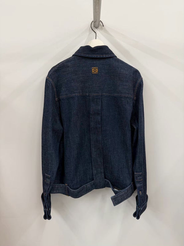 【S359Y1DX19】DRAPED SHIRT INDIGO