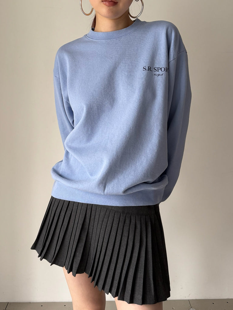 WIMBLEDON CREWNECK LIGHT BLUE