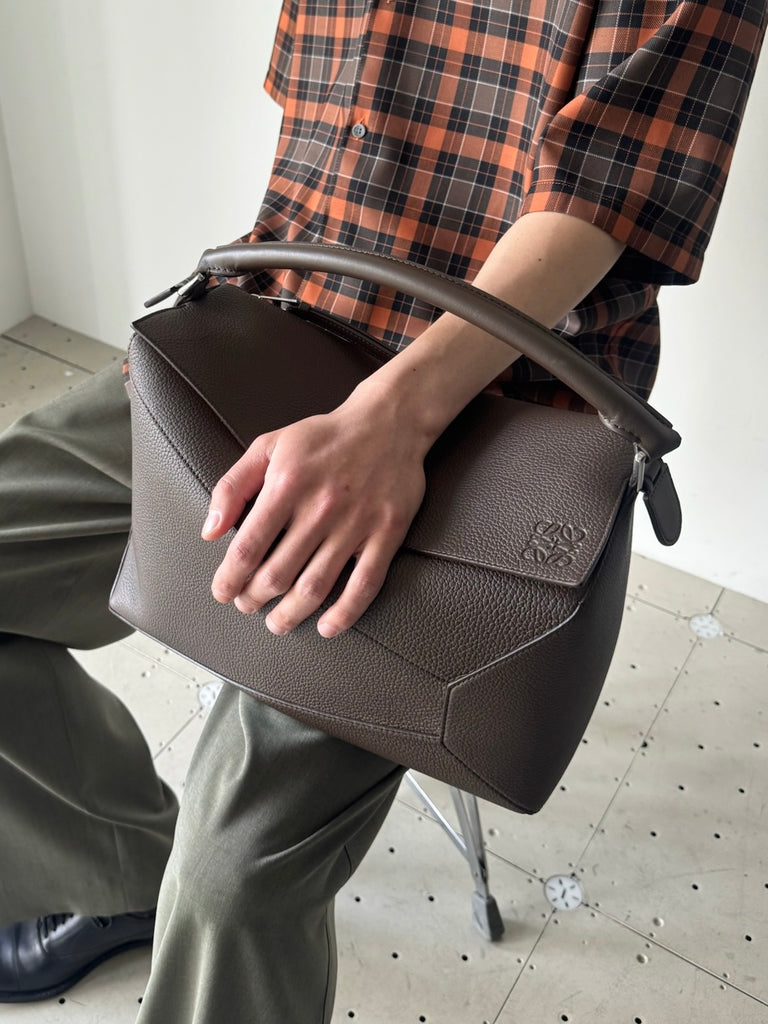 LOEWE PUZZLE EDGE LARGE BROWN ロエベ正規取扱店 – ADDITION ADELAIDE