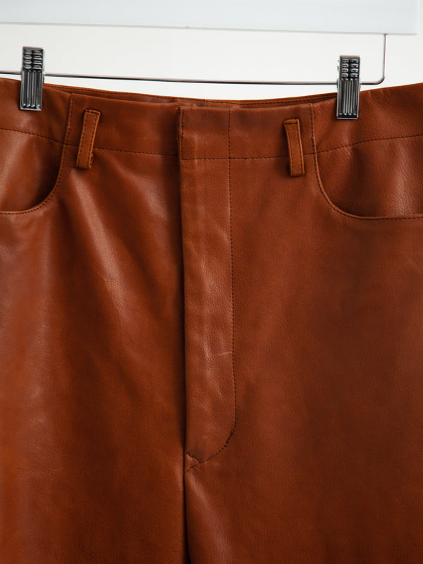 【S26AW22PT-L】HIGH WEST DOBLE POCKET PANTS BROWN