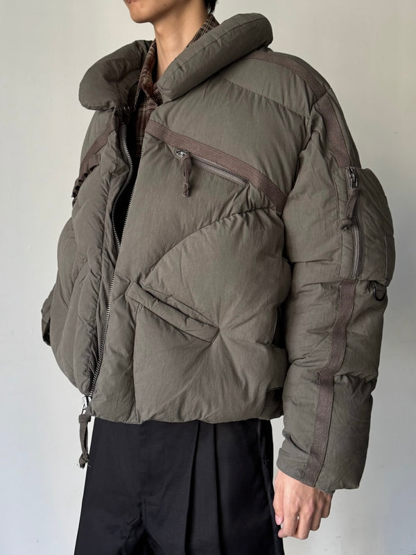 CARGO PUFFER GREY