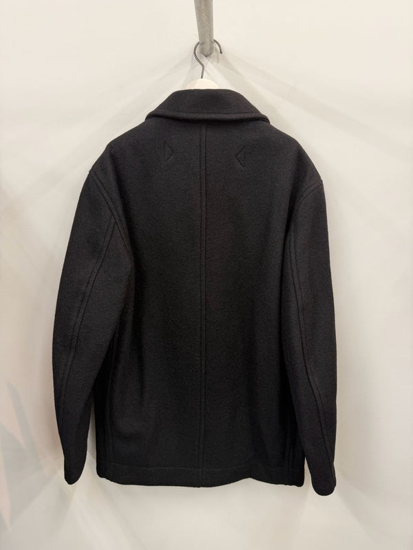 【CO1166 LF1700】SHORT DB COAT BLACK